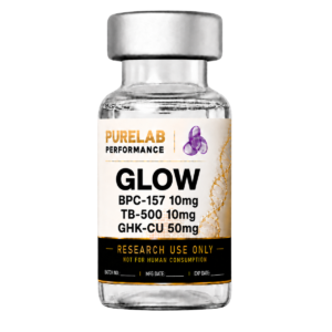 GLOW BPC-157 10MG, TB-500 10MG, GHK-CU 50MG