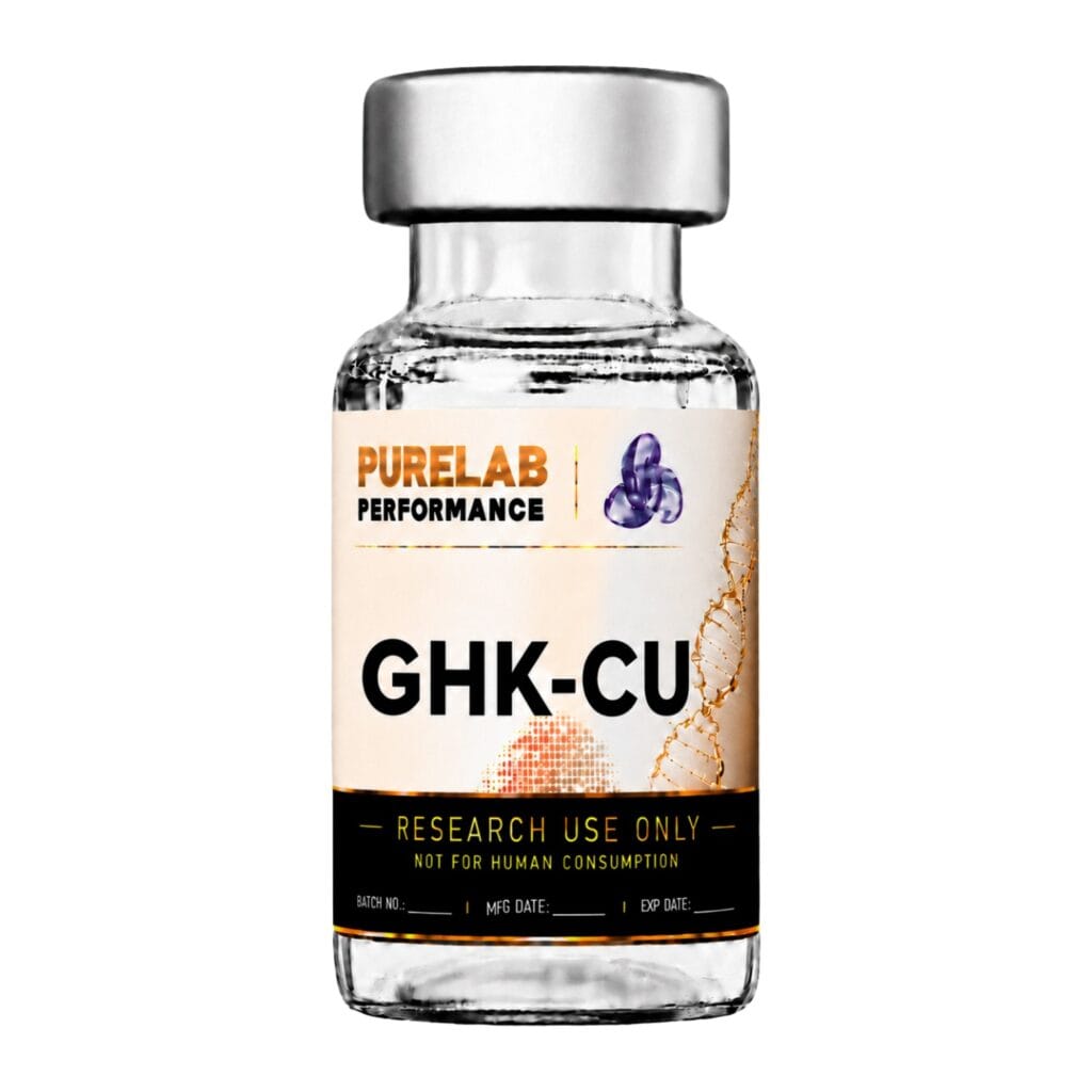 GHK-Cu copper peptide research vial — PureLab Performance