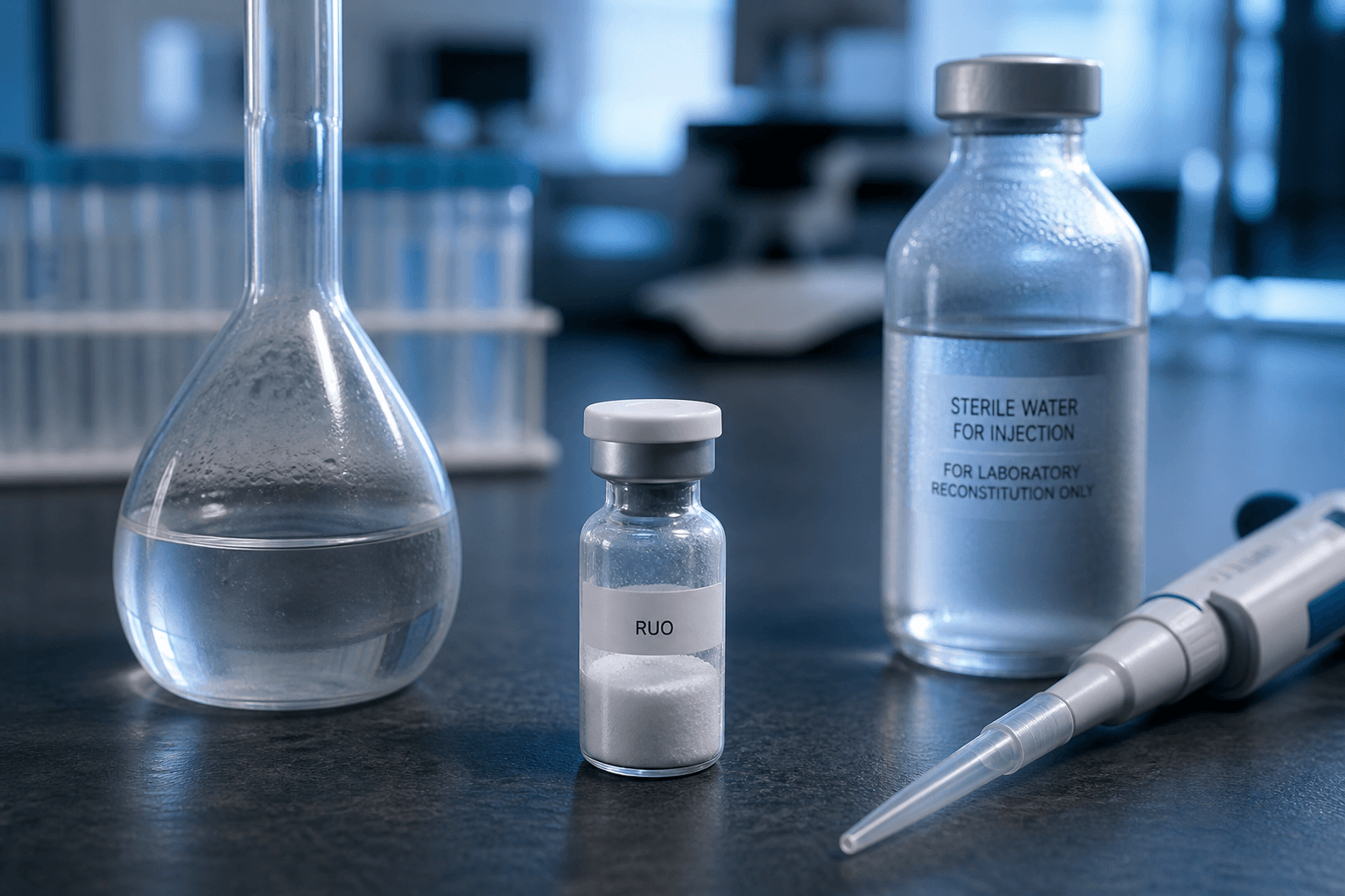 How Much Bacteriostatic Water for Retatrutide? Every Vial Size, 5 mg to 60 mg