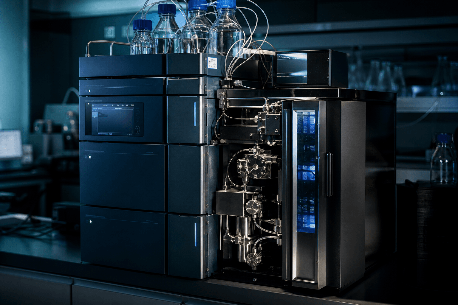 HPLC is how chromatographic purity is measured. Identity is a different test. Research use only.