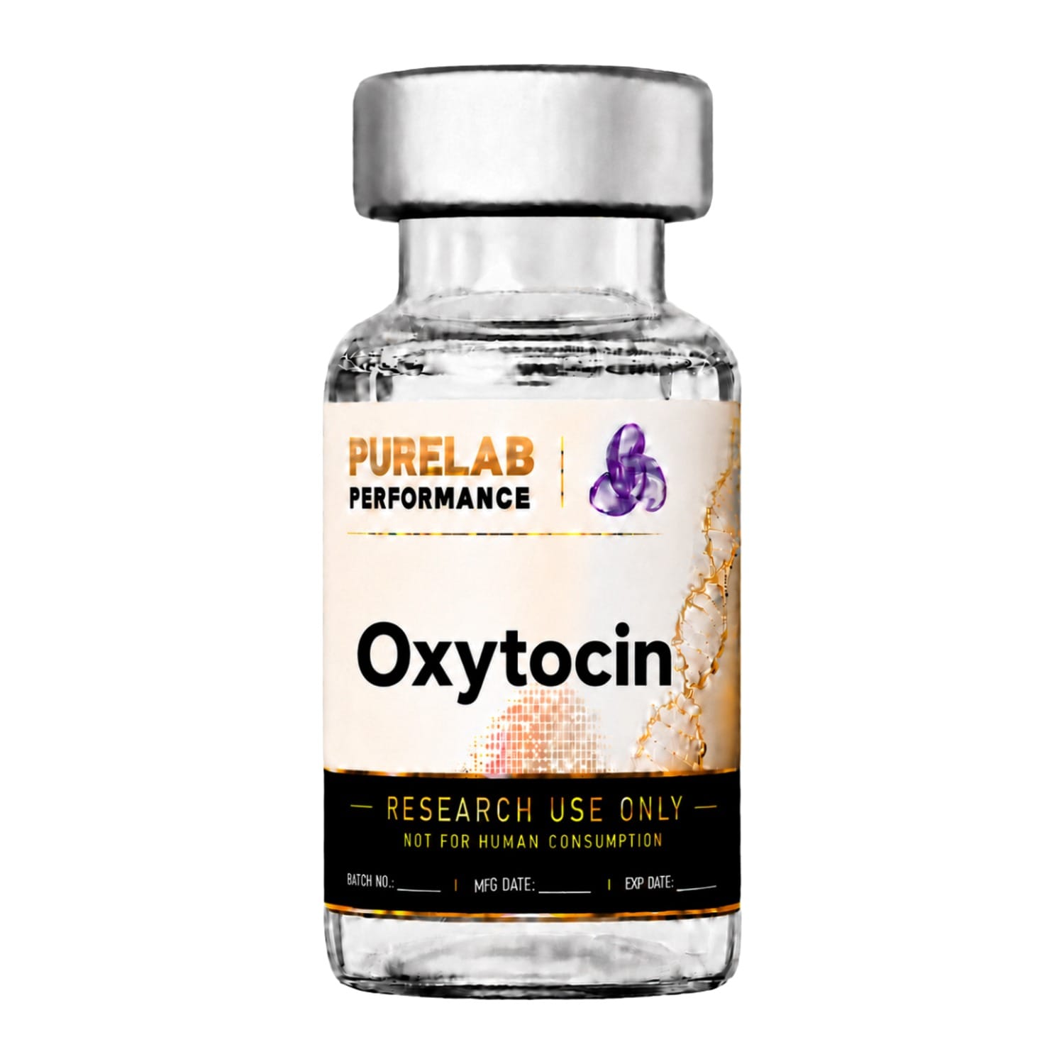 oxytocin research peptide research peptide vial, PureLab Performance