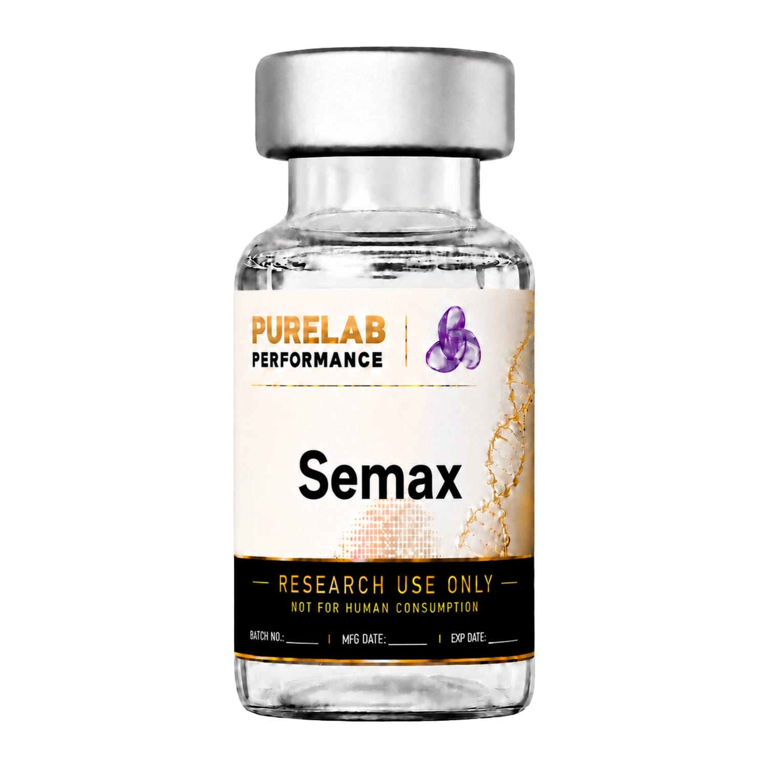 semax research peptide research peptide vial, PureLab Performance